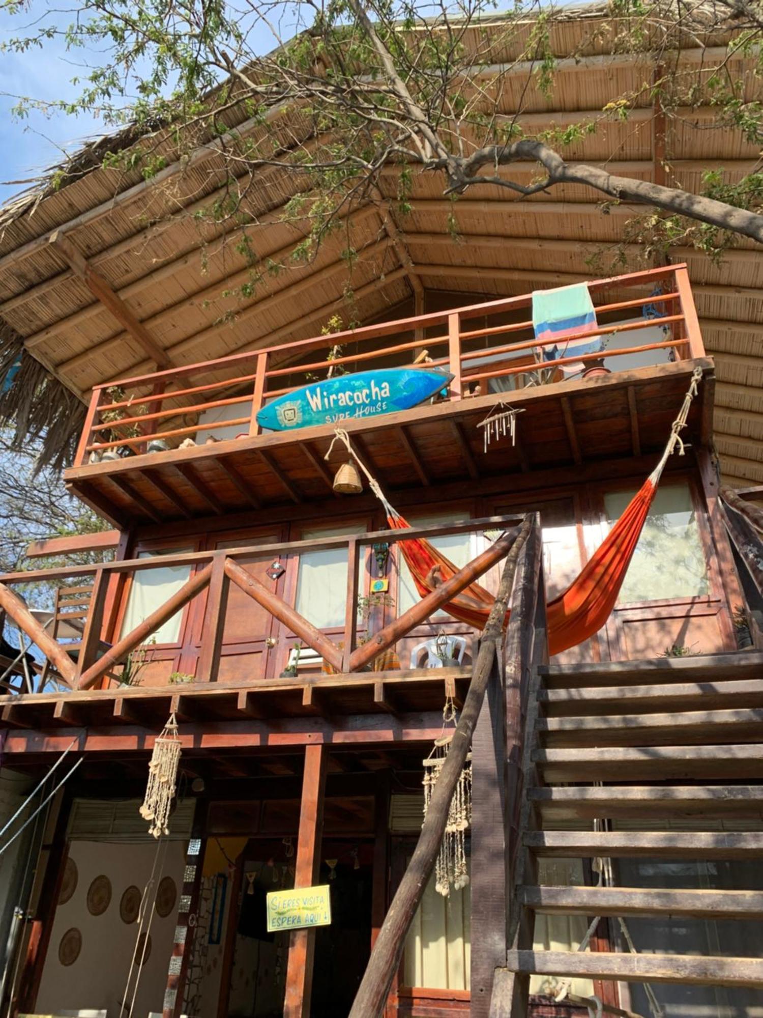Wiracocha Hostal Манкора Екстериор снимка